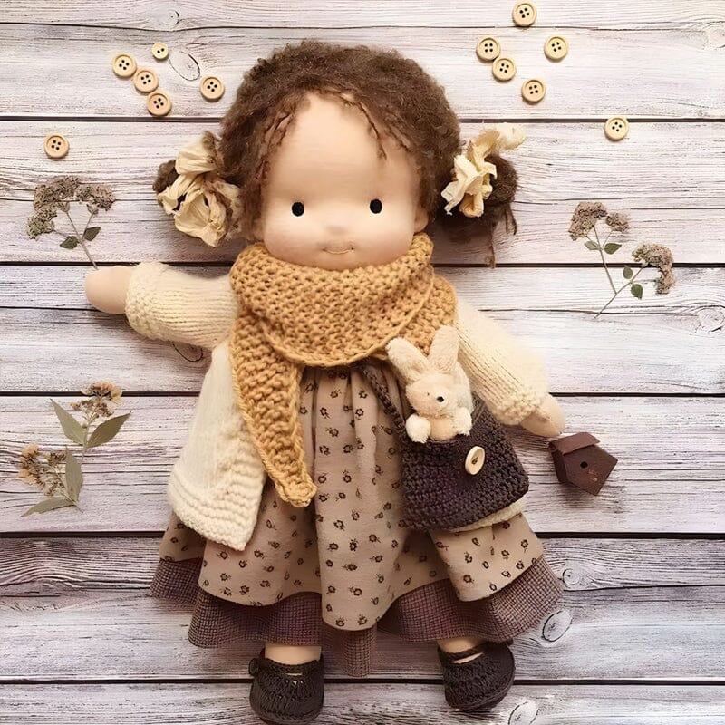 Handmade Waldorf doll Stornfield