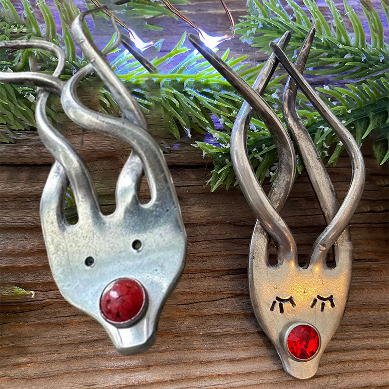 Funny Fork Reindeer Ornament | Stornfield
