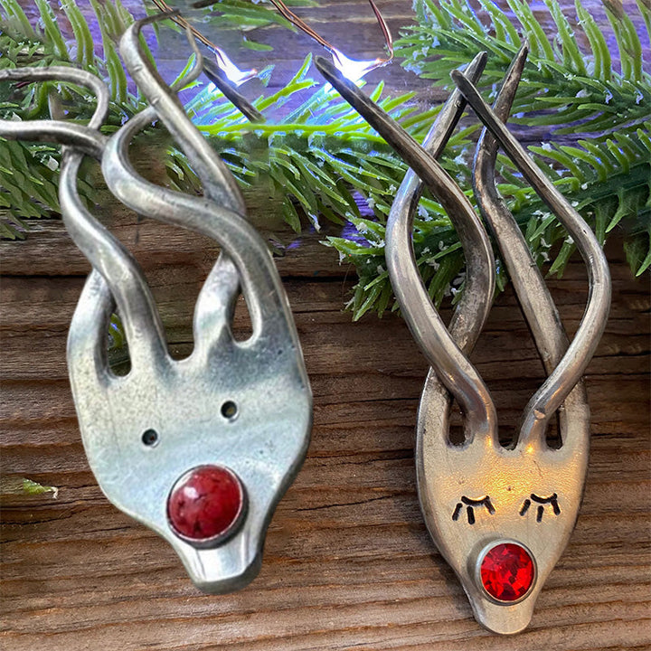 Funny Fork Reindeer Ornament | Stornfield