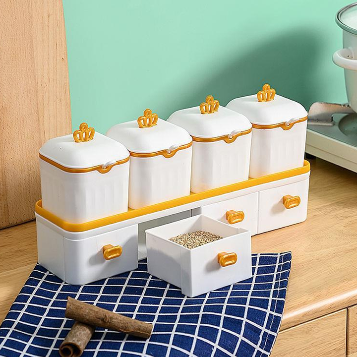 Double spice box set with drawers | Stornfield