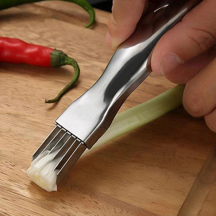 Green Onion Chopper Knife Stainless Steel | Stornfield