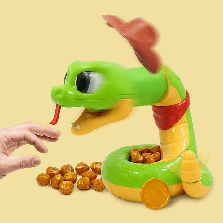 Electric tricky and creepy rattlesnake toy Stornfield