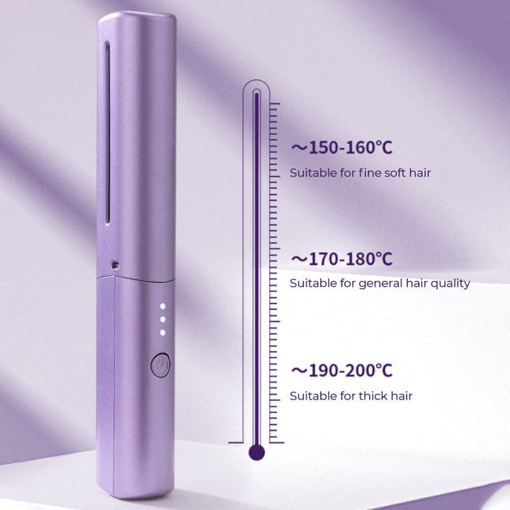 Mini rechargeable hair straightener | Stornfield