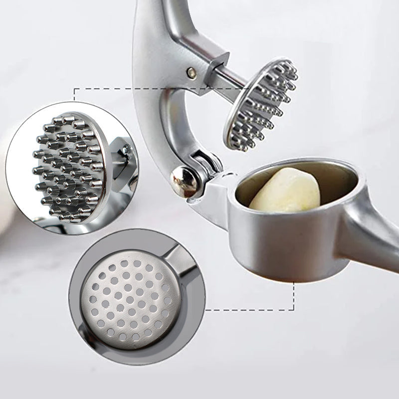 Stainless Steel Garlic Press | Stornfield