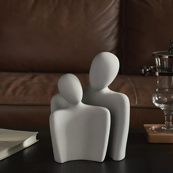 Couple Ceramic Love Figurine | Stornfield