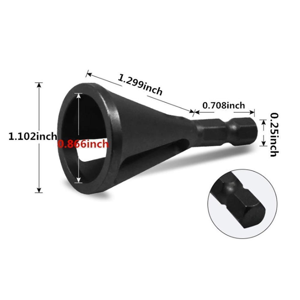 Deburring external breakout tool for drill | Stornfield