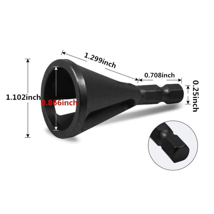 Deburring external breakout tool for drill | Stornfield