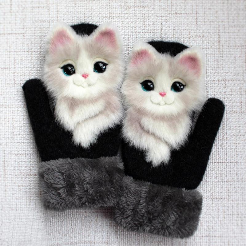 Stornfield | Cute Animal Winter Gloves