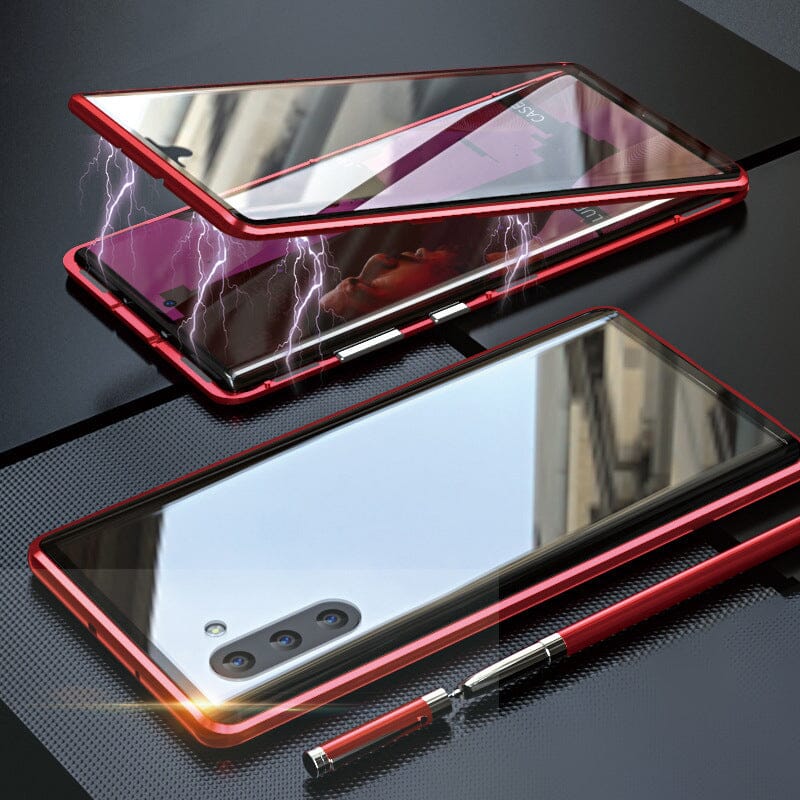 Stornfield | Double-Sided Magnetic Tempered Glass Phone Case for Samsung