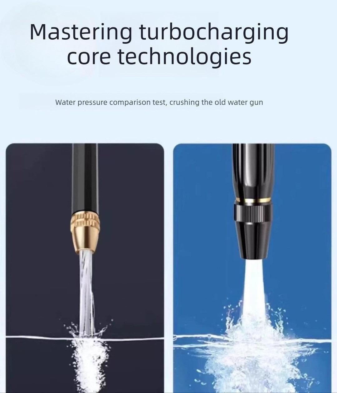 Garden Hose Power Nozzle — End dirt and shine in seconds like a pro! | Stornfield