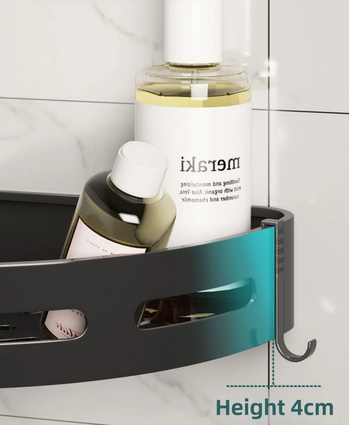 AQUAFIX Self-Adhesive Shower Organizer – Strongly adhesive, drill-free & waterproof Stornfield