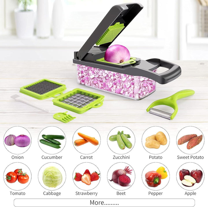 13-in-1-Vegetable-Slicer | Faster-when-Cooking | Stornfield