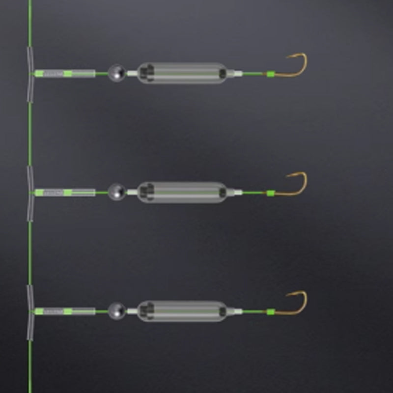 Stornfield | 3 hooks Anti-drift bottom fishing rig