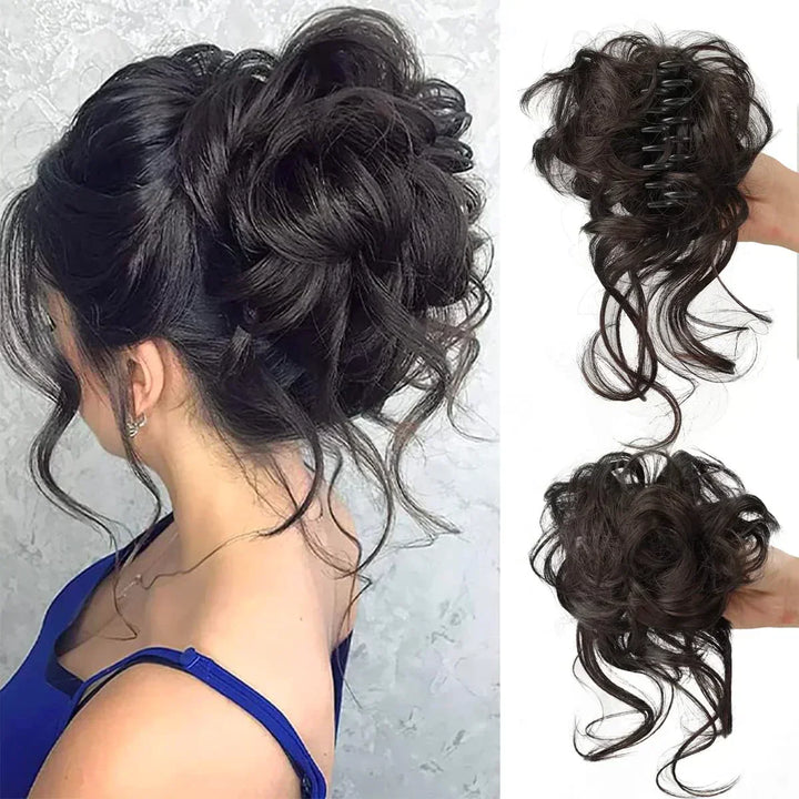Stornfield | CurlyBun: Instant Curled Bun Hair Clip