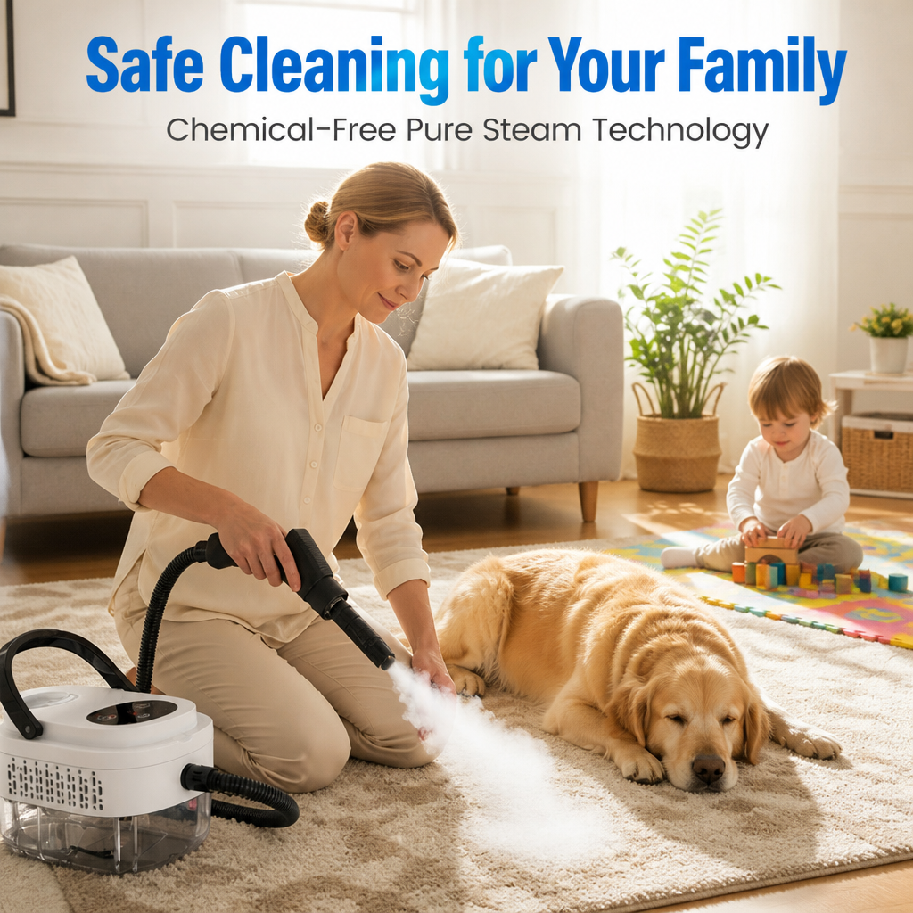Steam cleaner with high steam temperature | Stornfield