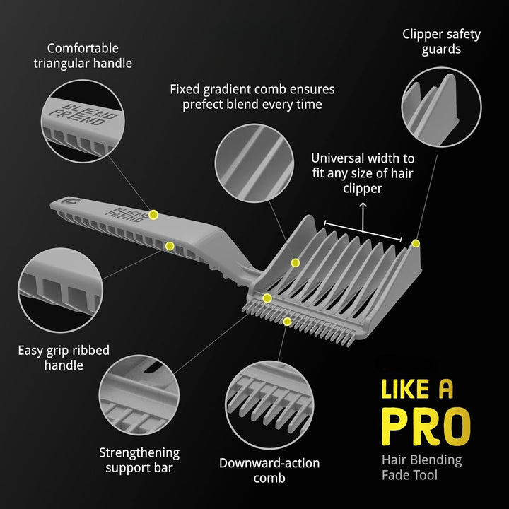 Stornfield | Fade Comb – Easy Home Hair Blending for a Professional Look