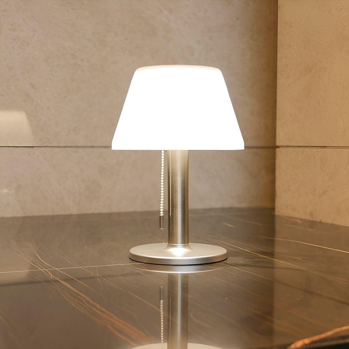 Elegant solid table lamp for Stornfield outdoor charm