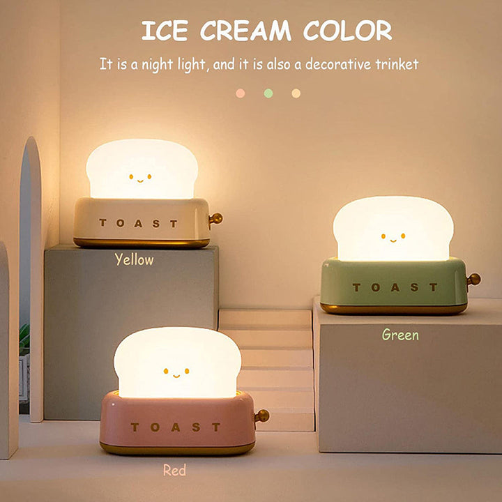 USB Charging LED Bread Night Light with Dimming Function and Timer | Stornfield