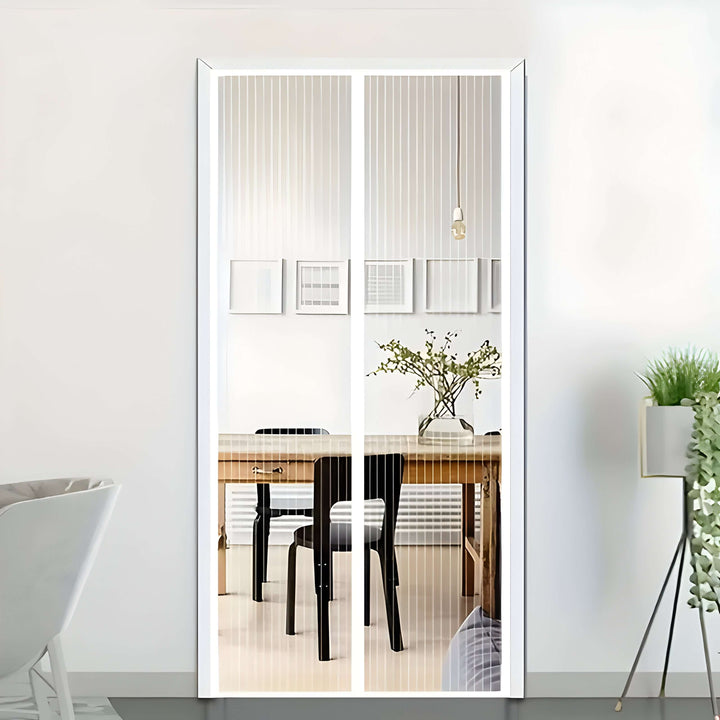 Self-closing Magnetic Insect Screen with Pet-friendly Opening | Stornfield