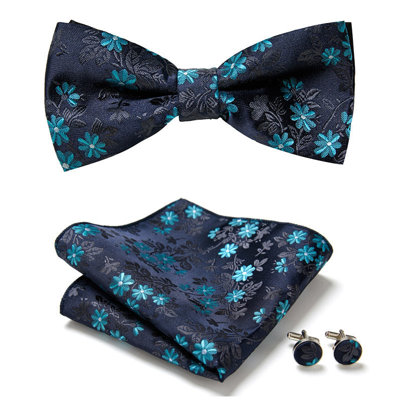 Three-piece set with stylish bow ties Stornfield