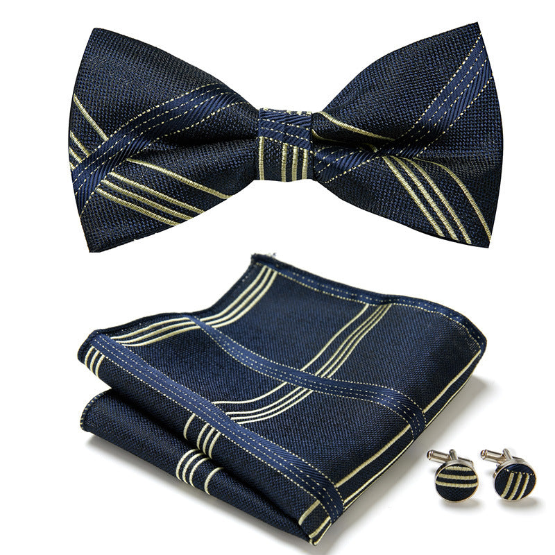 Three-piece set with stylish bow ties Stornfield
