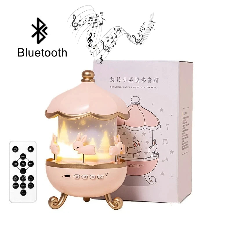 Magical Bunny LED Night Light Projector | Stonrfield