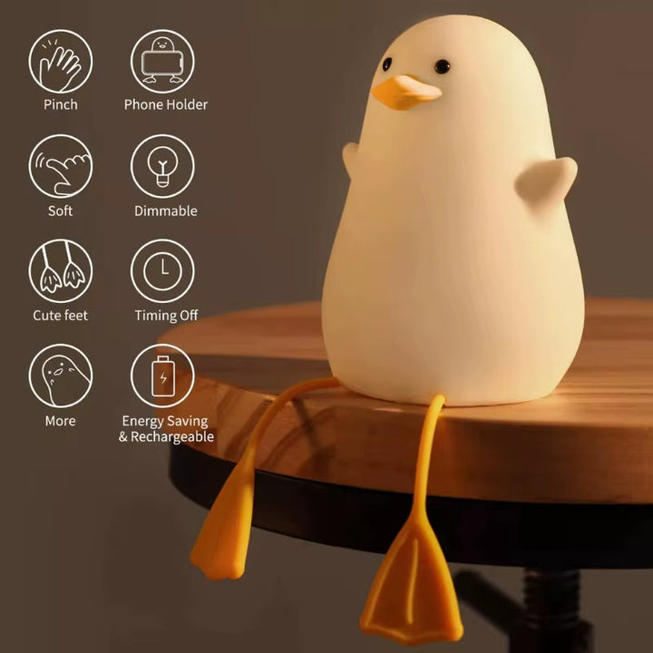 Charming Duck Soft Glow LED Desk Lamp | Stornfield