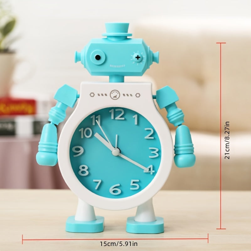 Fun Cartoon Robot Alarm Clock with Sleep Timer for Kids | Stornfield