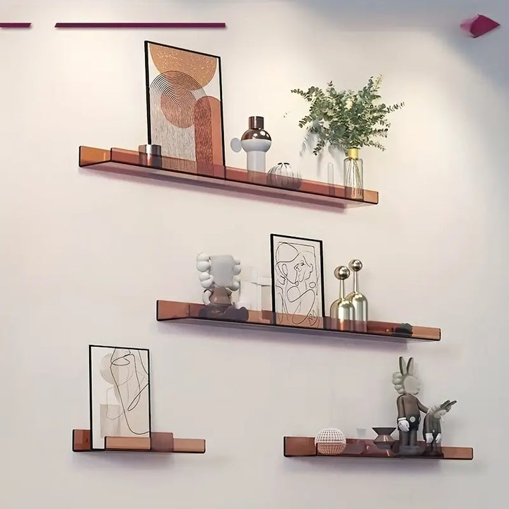 Stornfield | ShelfEase – Industrial Floating Wall Shelf with Elegant Functionality
