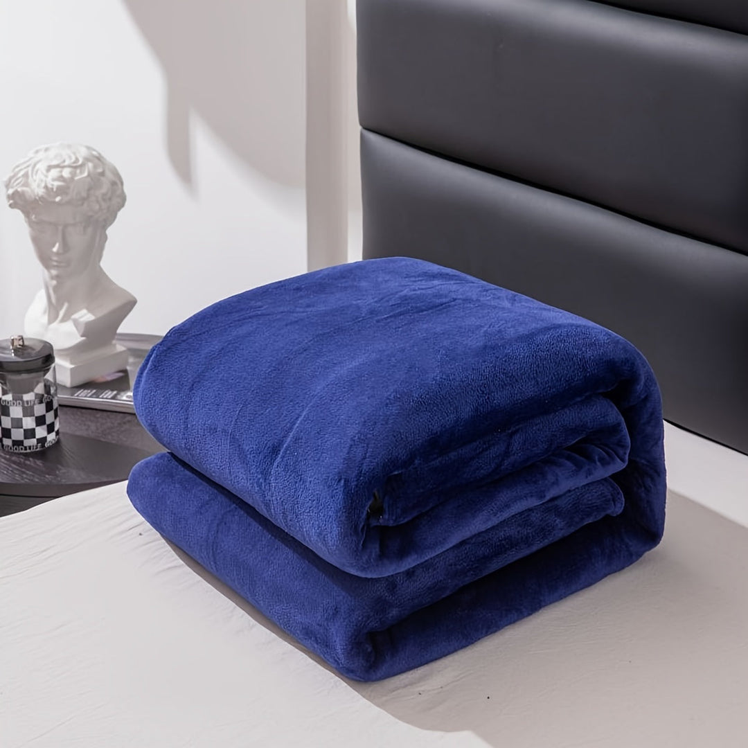Stornfield | Soft and Warm Grey Flannel Blanket for All Seasons