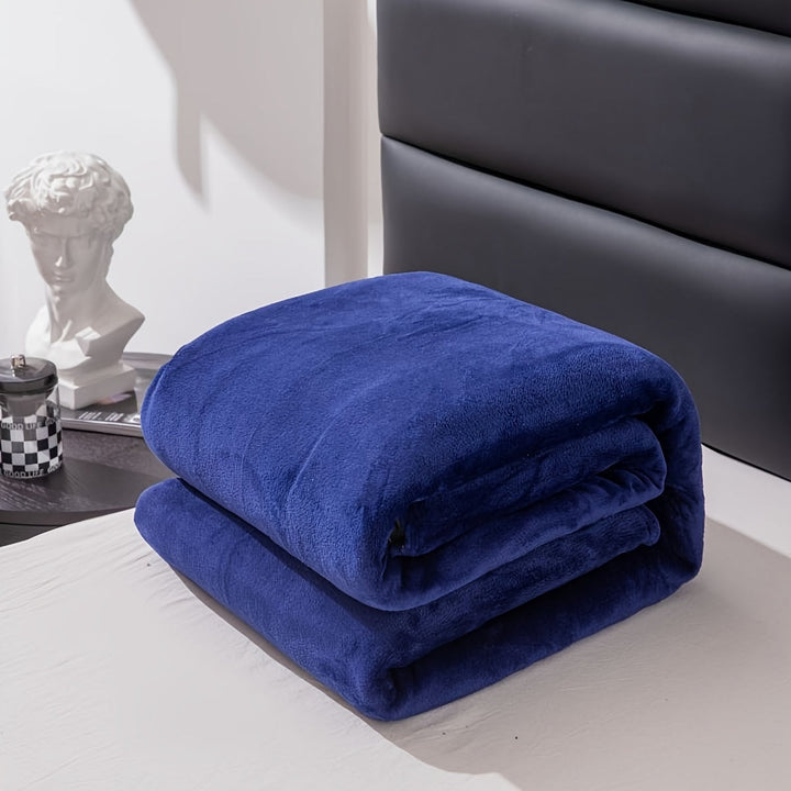 Stornfield | Soft and Warm Grey Flannel Blanket for All Seasons