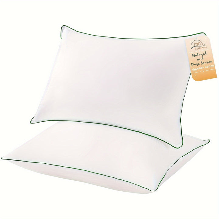 Cooling Bed Pillows for Sleeping – Luxury Hotel Quality with 3D Microfiber Filling and Breathable Cover – Ideal for Side, Back, and Stomach Sleepers, Queen Size | Stornfield