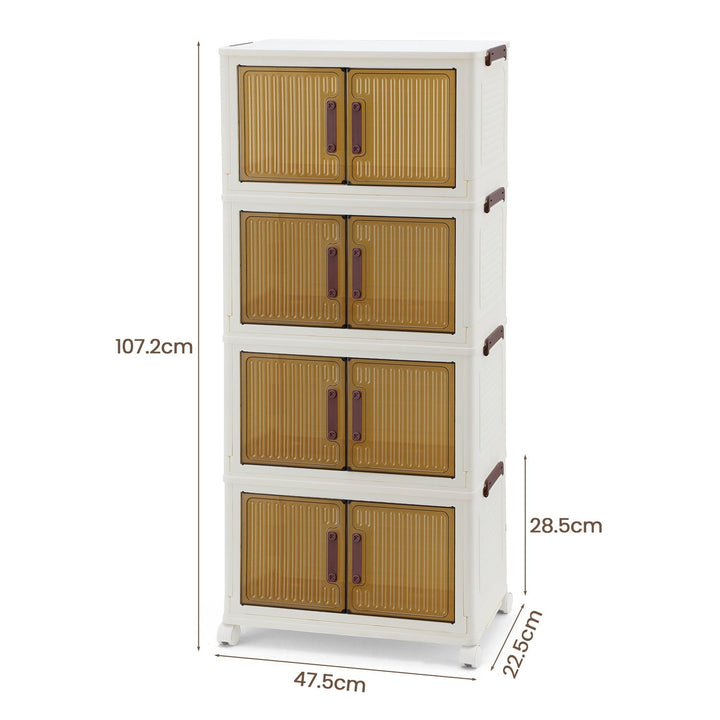 Storage box lockers with doors & wheels | Stornfield