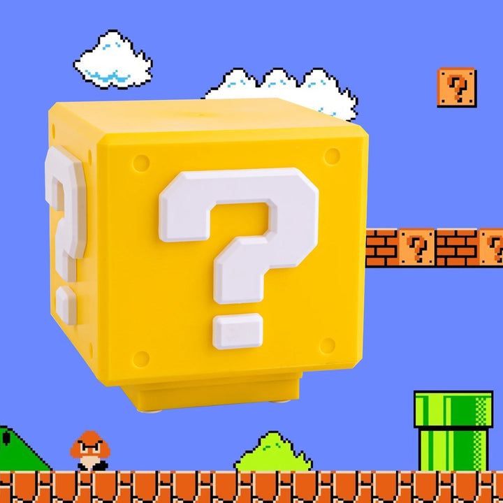 Stornfield Super Mario-inspired Gaming Decor - Power-Up Block Night Light