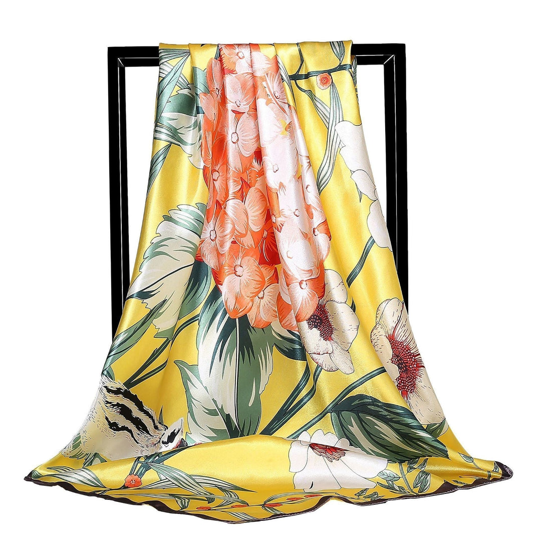 Stornfield | Large Square Scarf Silk ScarfSimulation Versatile Scarf Scarf
