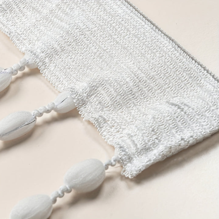 BohoDream Bed Canopy with Pearls for Bedroom or Play Area | Stornfield