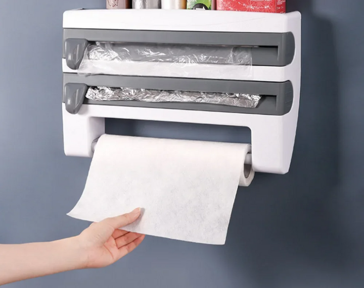 MultiFix 4-in-1 Kitchen Roll Holder Stornfield