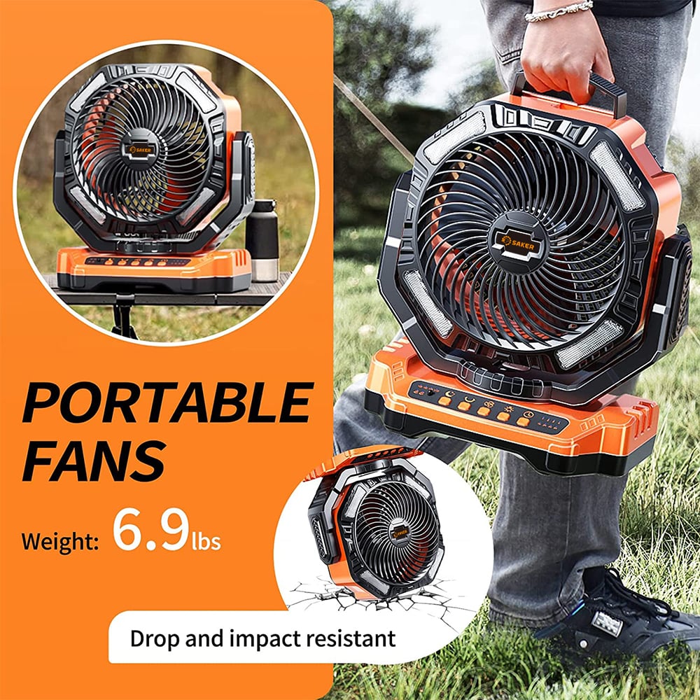 Rechargeable Camping Fan | Stornfield