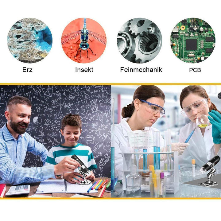 Wearable 1000X Zoom 1080p Microscope Camera | Stornfield