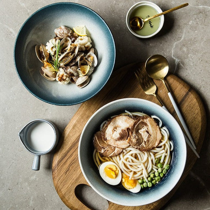 8'' Ceramic Ramen Bowls | Stornfield
