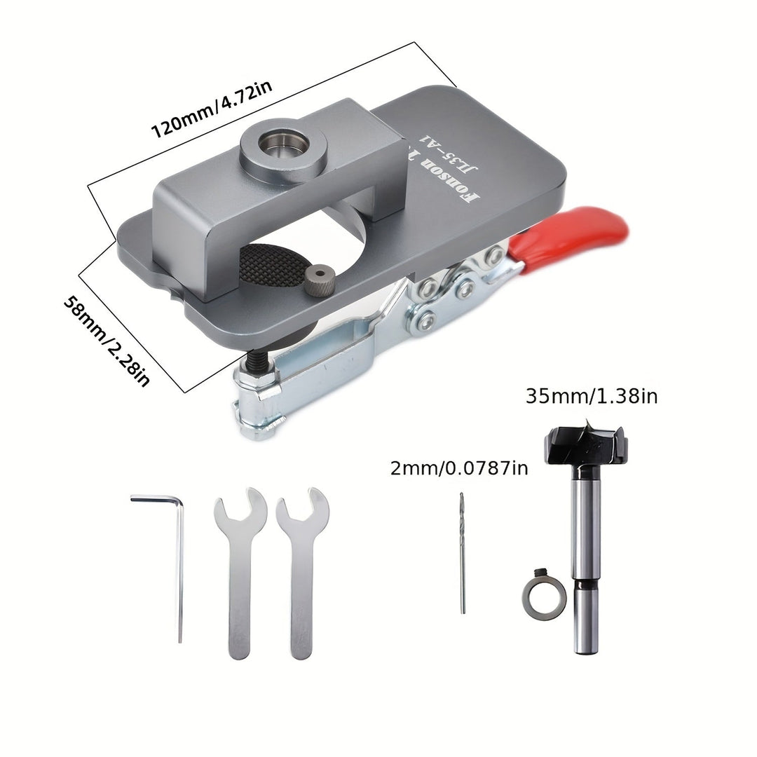 Top band drilling template 35 mm | Stornfield
