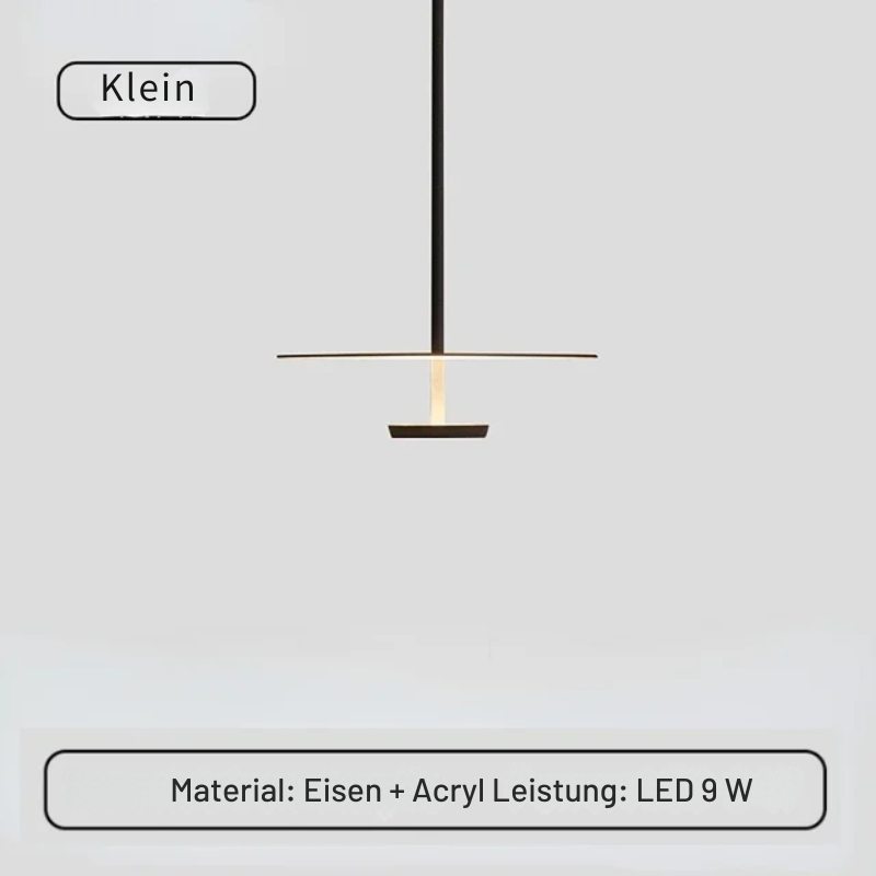 Minimalistic Ring Pendant Light, Modern LED Hanging Lamp for Dining Room & Office | Stornfield
