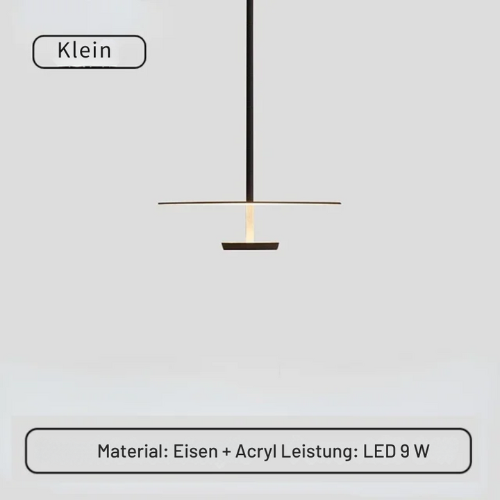 Minimalistic Ring Pendant Light, Modern LED Hanging Lamp for Dining Room & Office | Stornfield