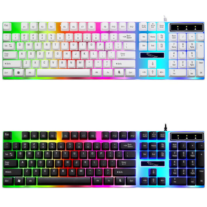 RGB Illuminated Gaming Keyboard and Precision Mouse Set Stornfield