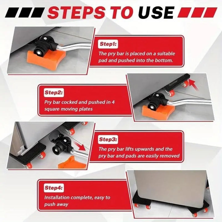 GlideMaster — Effortlessly master heavy loads and protect your back while moving furniture | Stornfield