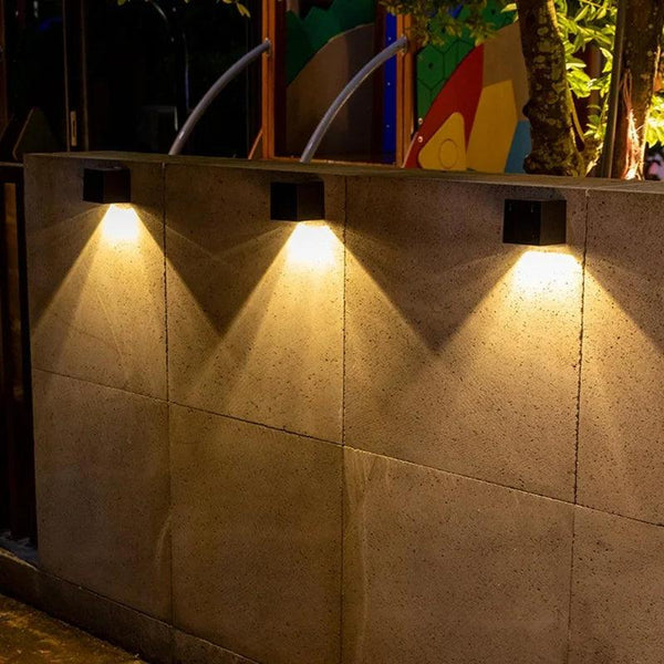 2 in 1 Solar Wall Light for Outdoors | Stornfield