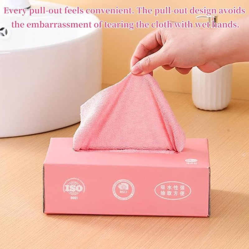Stornfield Reusable Pop-Up Microfiber Wipes