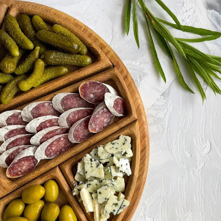 Wood Serving Tray — Gives Your Snacks the Wow Factor for Unforgettable Enjoyment Moments | Stornfield