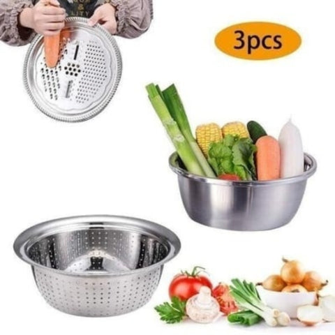 Stornfield Stainless Steel Fine Mesh Strainer Set