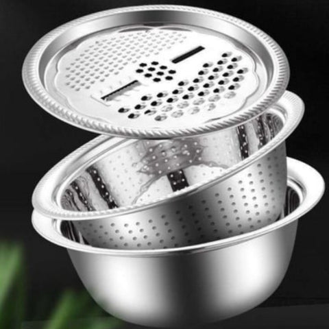 Stornfield Stainless Steel Fine Mesh Strainer Set